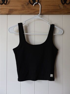 Vuori halo essential Tank Crop Top Black size XS